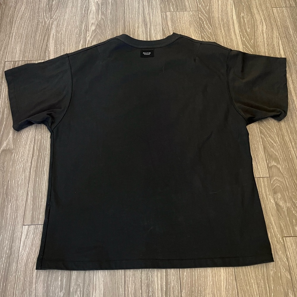 Fear of God FOG Inside Out Tee Black Fifth Collection